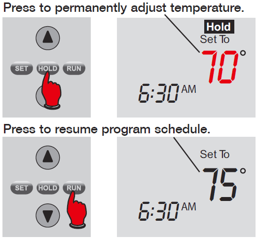 Honeywell PRO TH4000 Series TH4210D1005 Thermostat -12