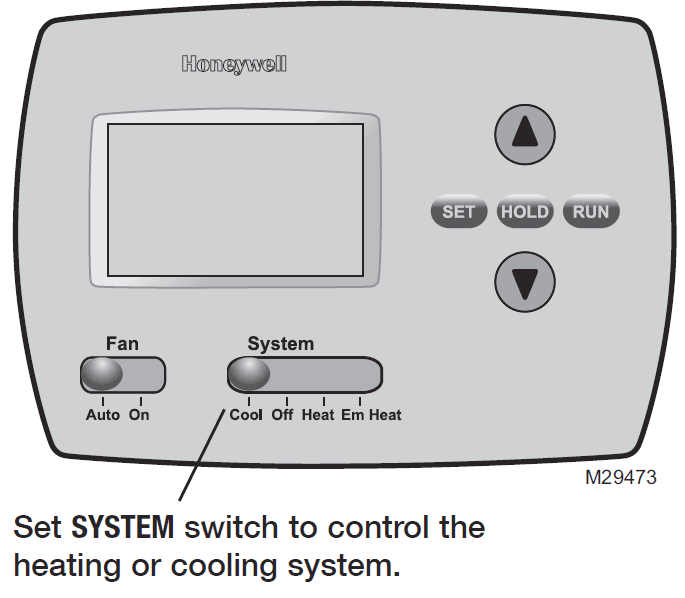 Honeywell PRO TH4000 Series TH4210D1005 Thermostat -5