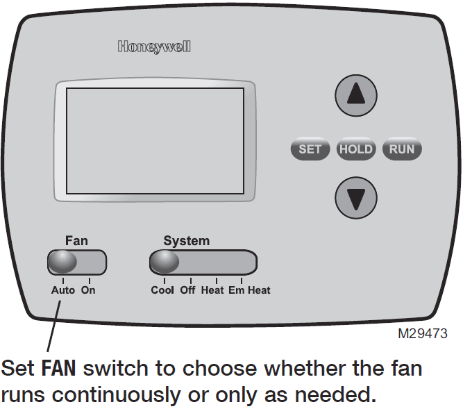 Honeywell PRO TH4000 Series TH4210D1005 Thermostat -6