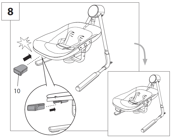 Ingenuity AnyWay Sway PowerAdapt Dual-Direction Swing-7