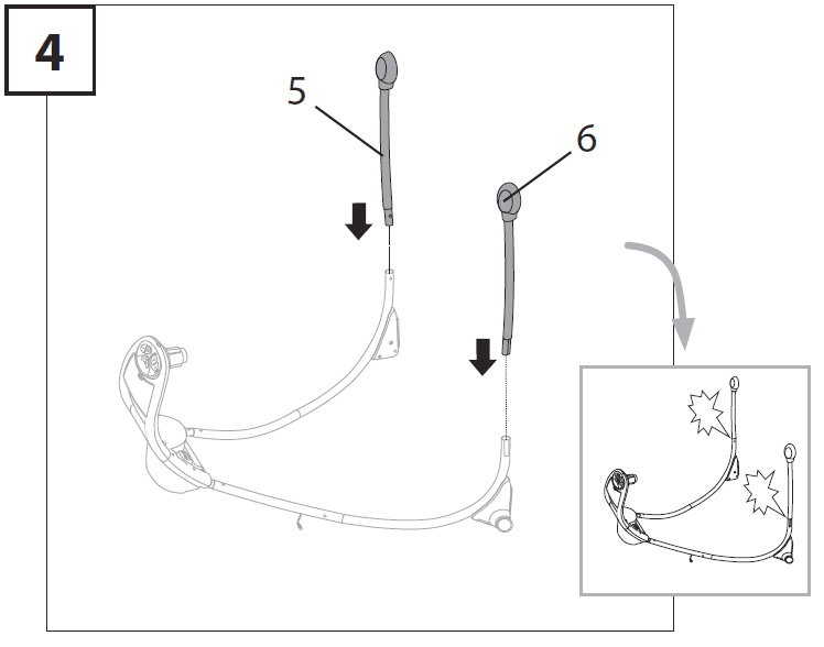 Ingenuity InLighten Landry the Lion 5-Speed Baby Swing Manual Ingenuity InLighten Landry the Lion 5-Speed Baby Swing-7