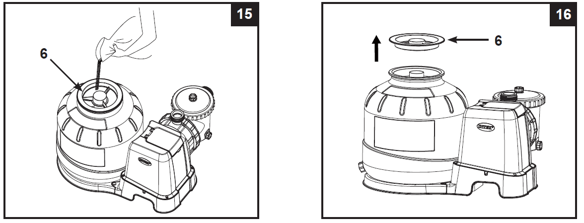Intex SF80110-2 Krystal Clear Sand Filter Pump 17