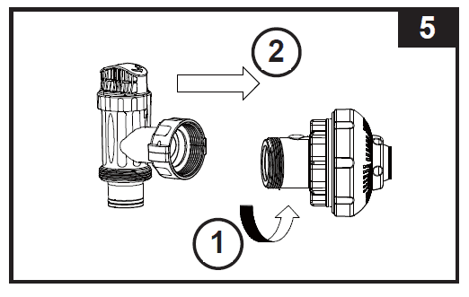 Intex SF80110-2 Krystal Clear Sand Filter Pump 7