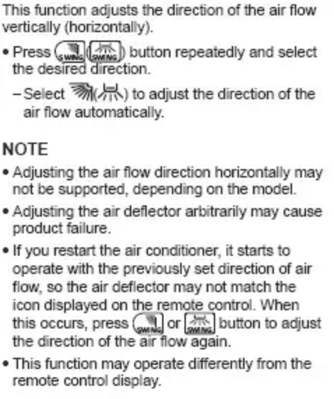 LG AC Remote Control User Manual-11