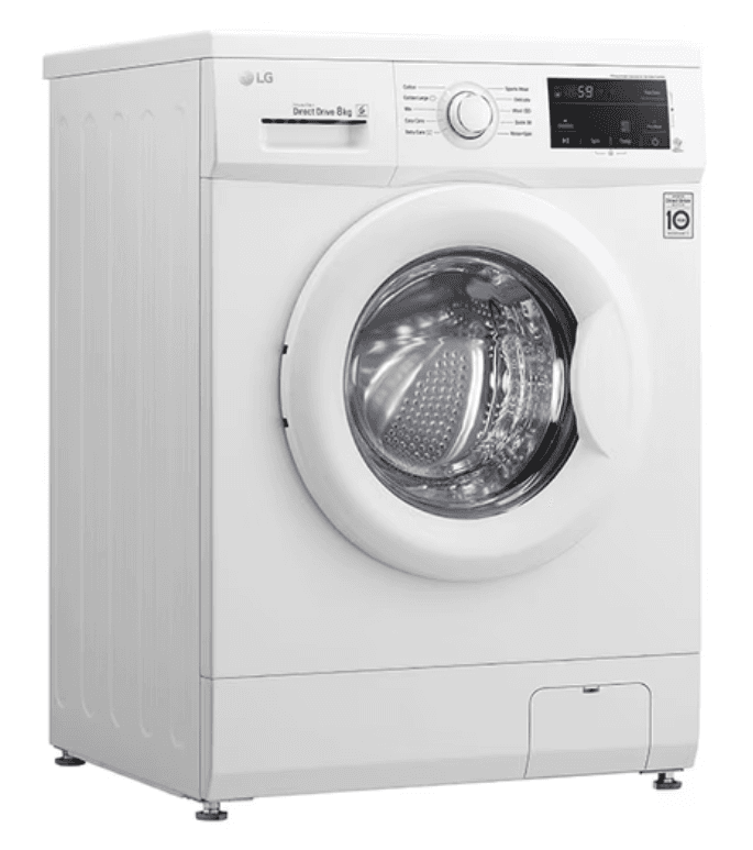 LG FH2J3QDN Inverter Direct Drive Front Loader washer product image