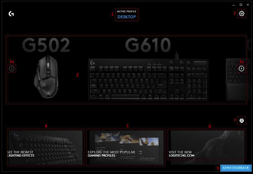 Logitech G HUB Gaming Software Instructions Manual Logitech G HUB Gaming Software-1