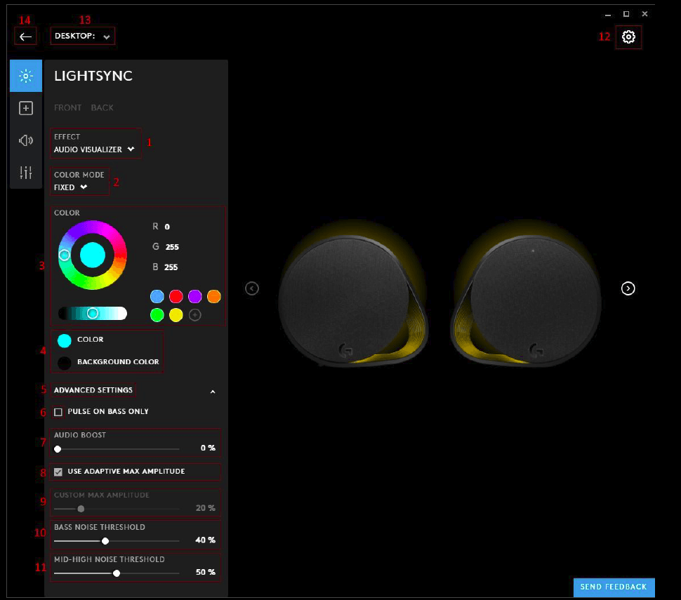 Logitech G HUB Gaming Software Instructions Manual Logitech G HUB Gaming Software-14