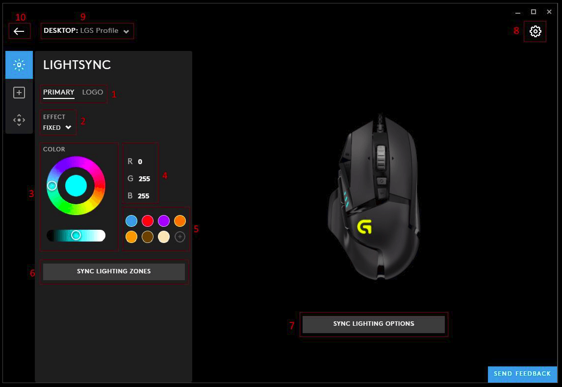 Logitech G HUB Gaming Software Instructions Manual Logitech G HUB Gaming Software-3