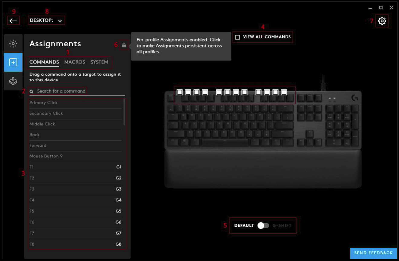 Logitech G HUB Gaming Software Instructions Manual Logitech G HUB Gaming Software-5