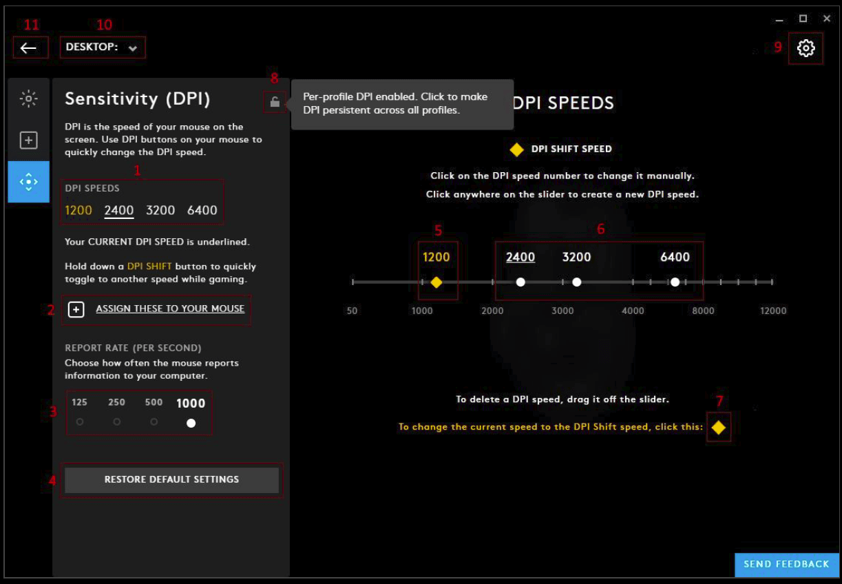 Logitech G HUB Gaming Software Instructions Manual Logitech G HUB Gaming Software-7