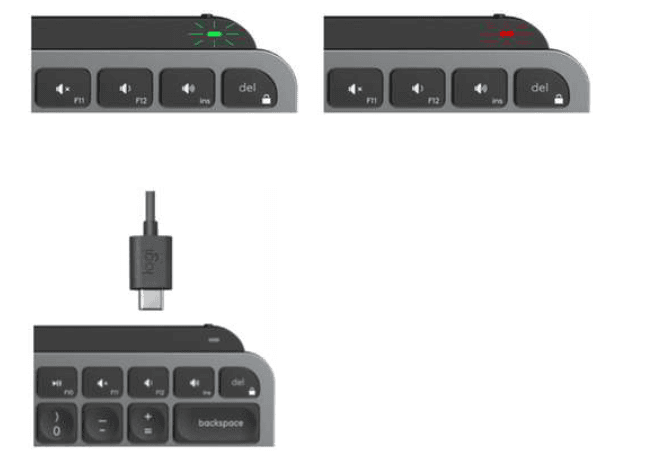 Logitech MX Keys Mini Wireless Keyboard Manual-11