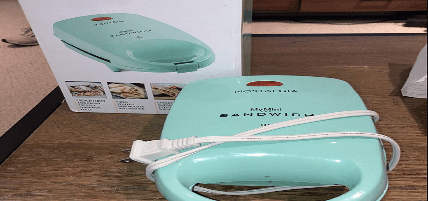 Nostalgia MyMini Personal Sandwich Maker Instructions Manual Nostalgia MyMini Personal Sandwich Maker Instructions Manual-feat