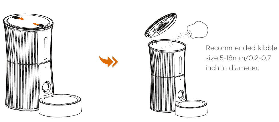 Petory F01 Automatic Pet Feeder User Manual Petory F01 Automatic Pet Feeder User Manual-4