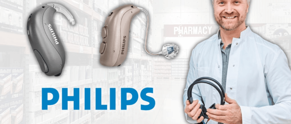 Philips Hearlink 9030 MNR T R Hearing Aid featured image