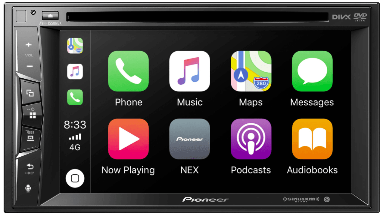 Pioneer AVH-1550NEX Receiver Installation Manual-main image