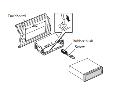 Pioneer DEH-1500 High Power CD Player Installation Manual-4