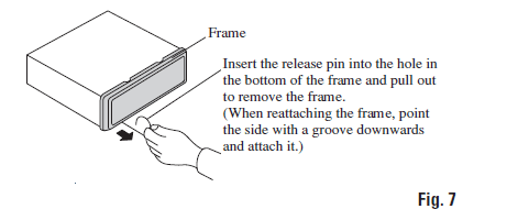 Pioneer DEH-1500 High Power CD Player Installation Manual-6