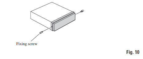 Pioneer DEH-1500 High Power CD Player Installation Manual-8