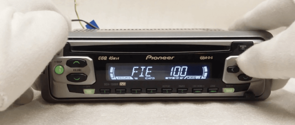 Pioneer DEH-1500 High Power CD Player Installation Manual-feat