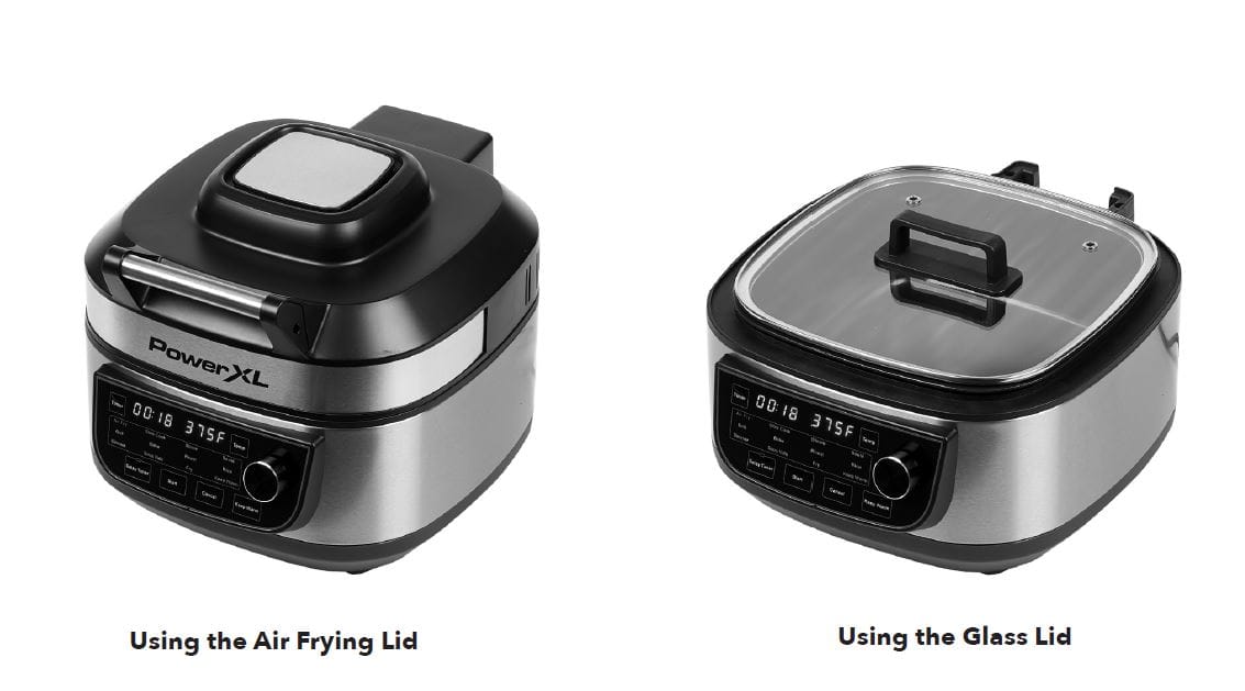 PowerXL MFC-AF-6 Grill 12-in-1 Air Fryer Combo 4