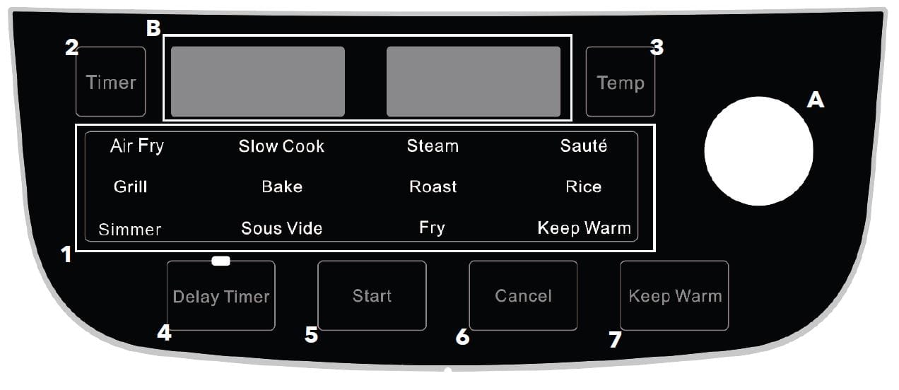 PowerXL MFC-AF-6 Grill 12-in-1 Air Fryer Combo 5
