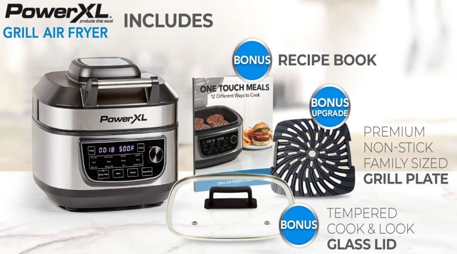 PowerXL MFC-AF-6 Grill 12-in-1 Air Fryer Combo featured image