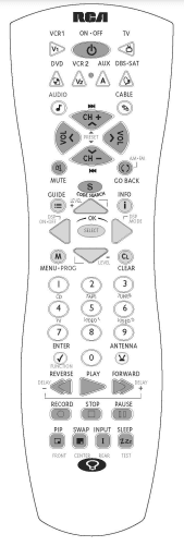 RCA RCU800 Universal Remote Codes 4