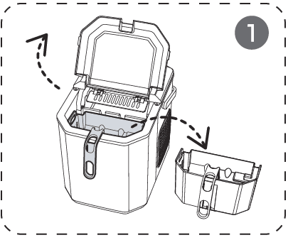 Silonn SLIM21B Countertop Bullet Ice Maker Manual-18