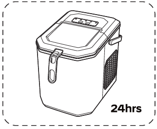 Silonn SLIM21B Countertop Bullet Ice Maker Manual-4