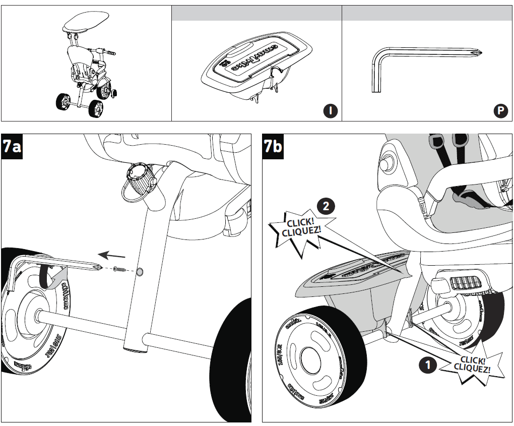 SmarTrike 5 in 1 Sport Todller Stroller Assembly Manual-14