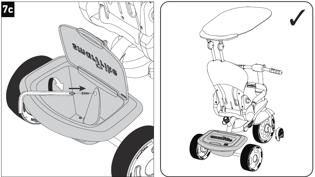 SmarTrike 5 in 1 Sport Todller Stroller Assembly Manual-15