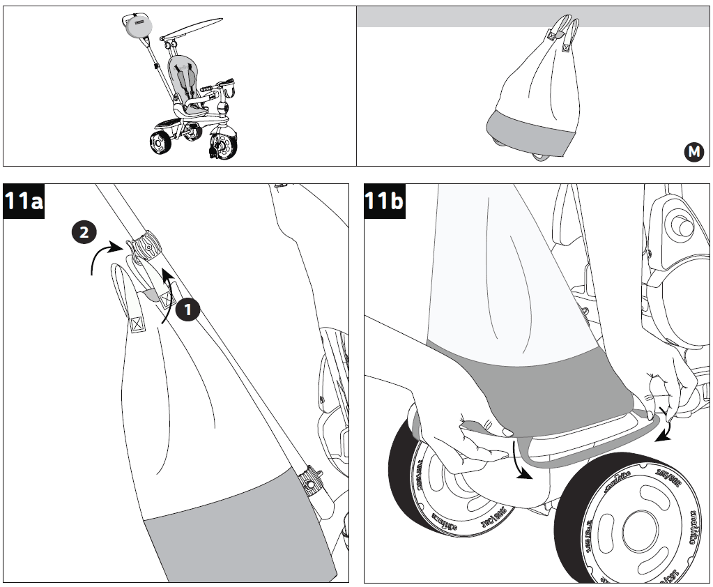 SmarTrike 5 in 1 Sport Todller Stroller Assembly Manual-22