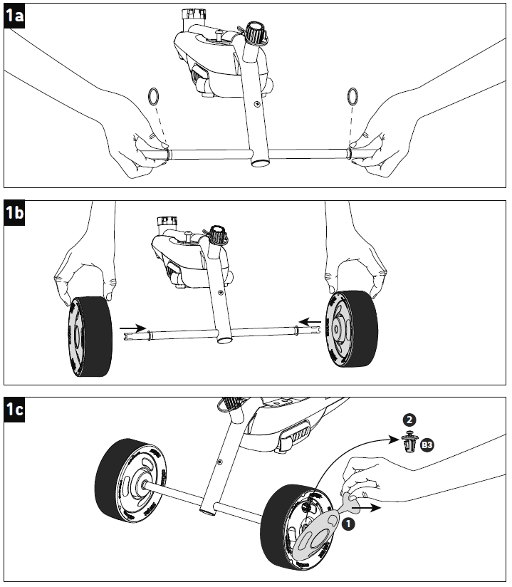 SmarTrike 5 in 1 Sport Todller Stroller Assembly Manual-3
