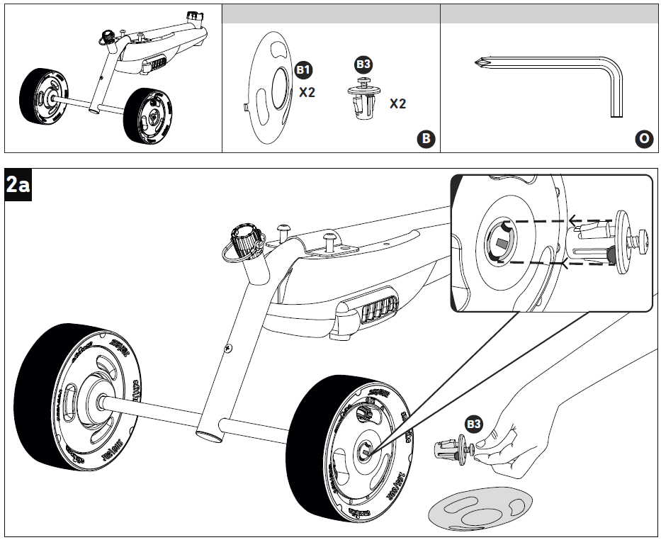 SmarTrike 5 in 1 Sport Todller Stroller Assembly Manual-4