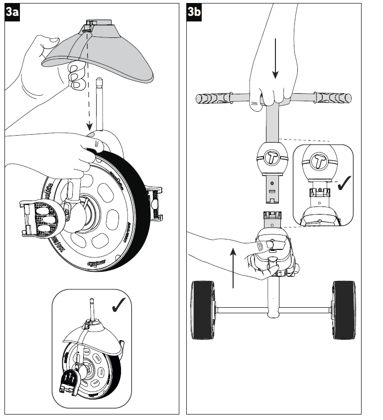 SmarTrike 5 in 1 Sport Todller Stroller Assembly Manual-7