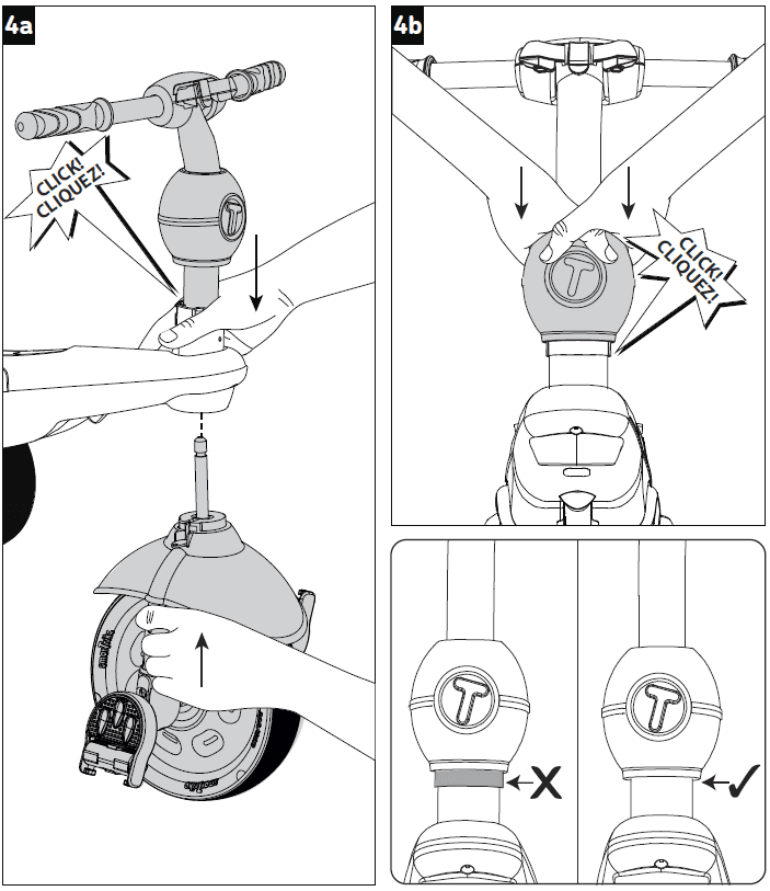 SmarTrike 5 in 1 Sport Todller Stroller Assembly Manual-9
