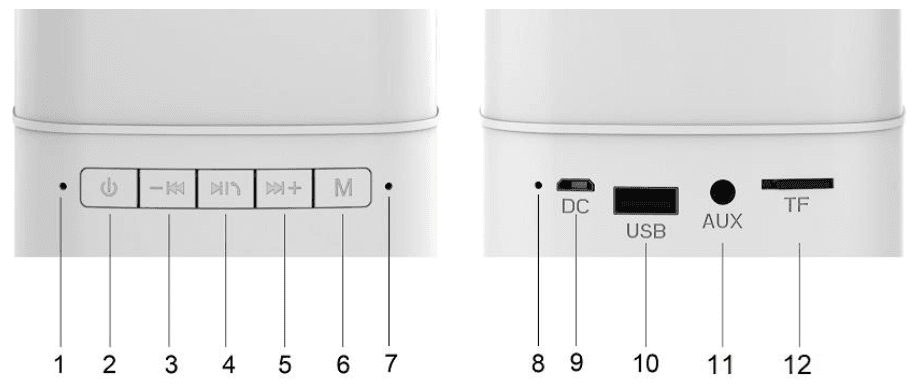 SoundLogic XT TOUCH-SP Bluetooth Speaker Instruction Manual-1