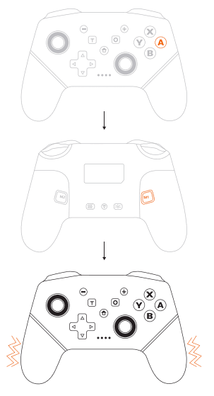 VOYEE S08 Switch Bluetooth Controller User Manual-13