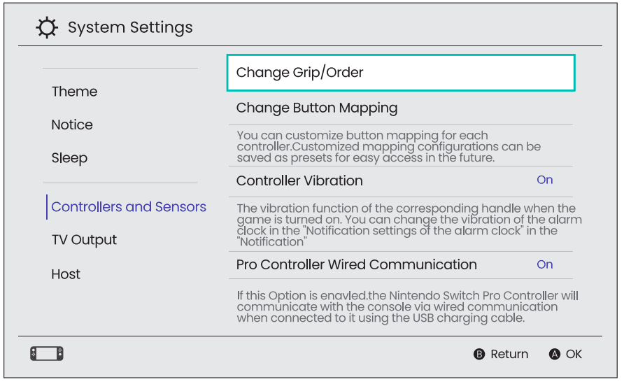 VOYEE S08 Switch Bluetooth Controller User Manual-4