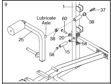 Weider 148 Home Gym Weight Bench User Manual-11