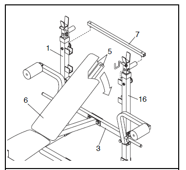 Weider 148 Home Gym Weight Bench User Manual-20