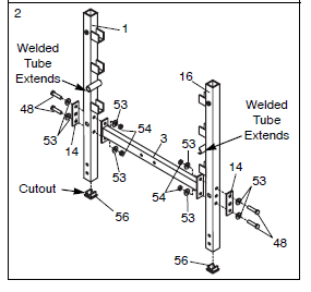 Weider 148 Home Gym Weight Bench User Manual-4