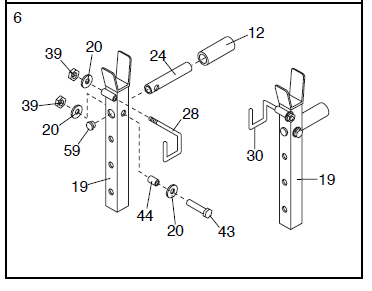 Weider 148 Home Gym Weight Bench User Manual-8