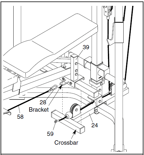 Weider Pro 575 Home Gym Weight Bench-12