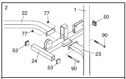 Weider Pro 575 Home Gym Weight Bench-3