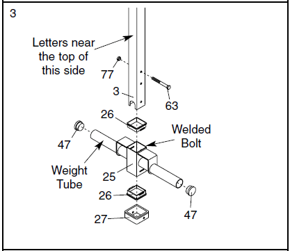 Weider Pro 575 Home Gym Weight Bench-4