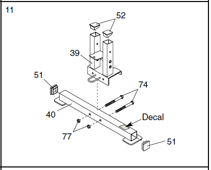 Weider Pro 575 Home Gym Weight Bench-6