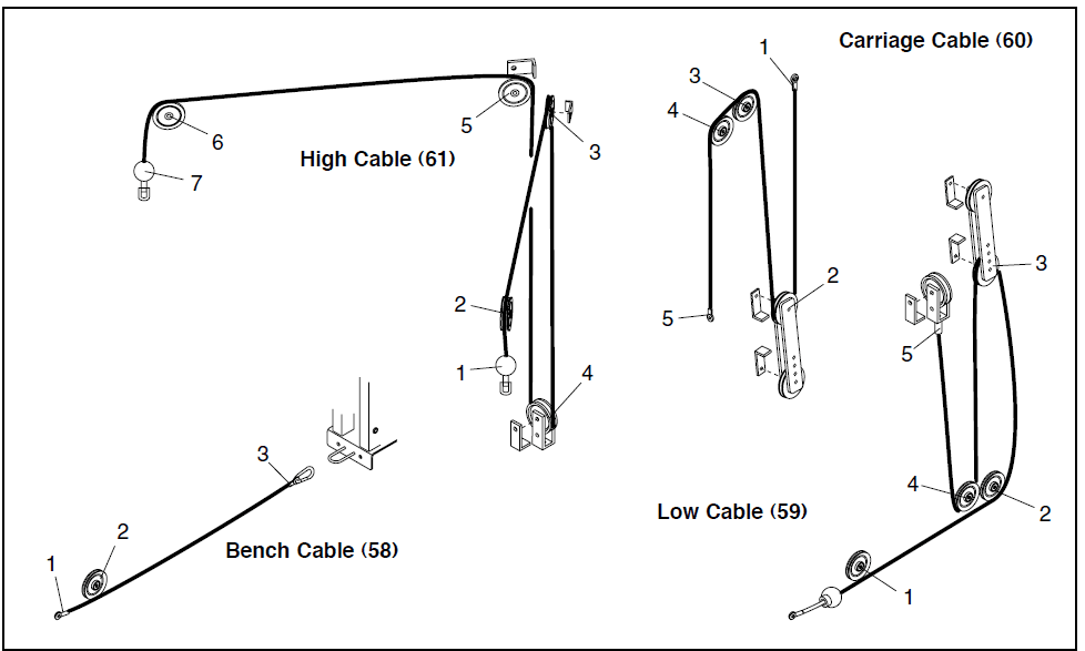 Weider Pro 575 Home Gym Weight Bench-9