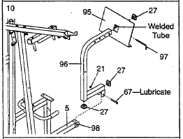 Weider Pro 9645 Home Gym User Manual-11