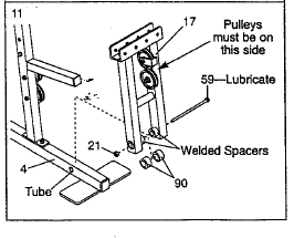 Weider Pro 9645 Home Gym User Manual-12